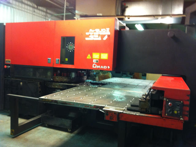 Amada 357II CNC Punch Laser, Machine ID: 5653